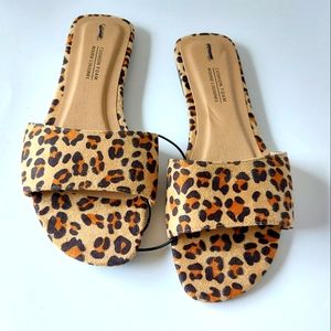 Cheetah Print Sandals